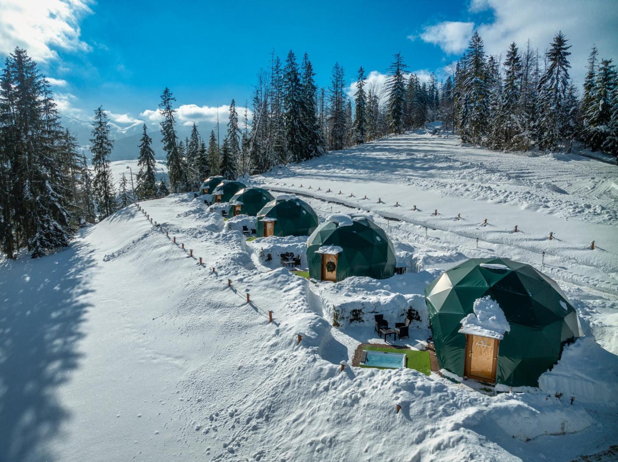 Hotel Peak Glamp & Jacuzzi Zakopane Exterior foto